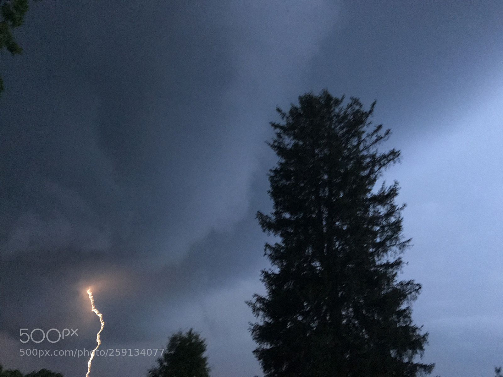 Apple iPhone 7 Plus sample photo. Lightning and the thunder photography