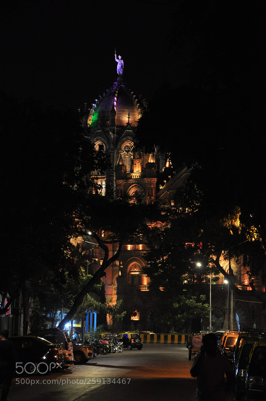 Nikon D90 sample photo. Railway station chatrapati shivaji photography