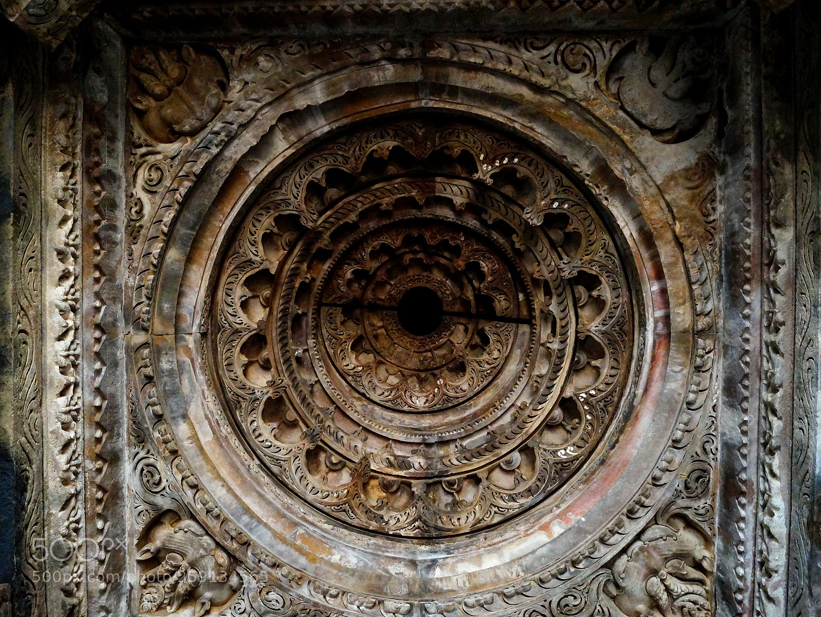 Sony SLT-A58 sample photo. Temple roof khajuraho madhya photography