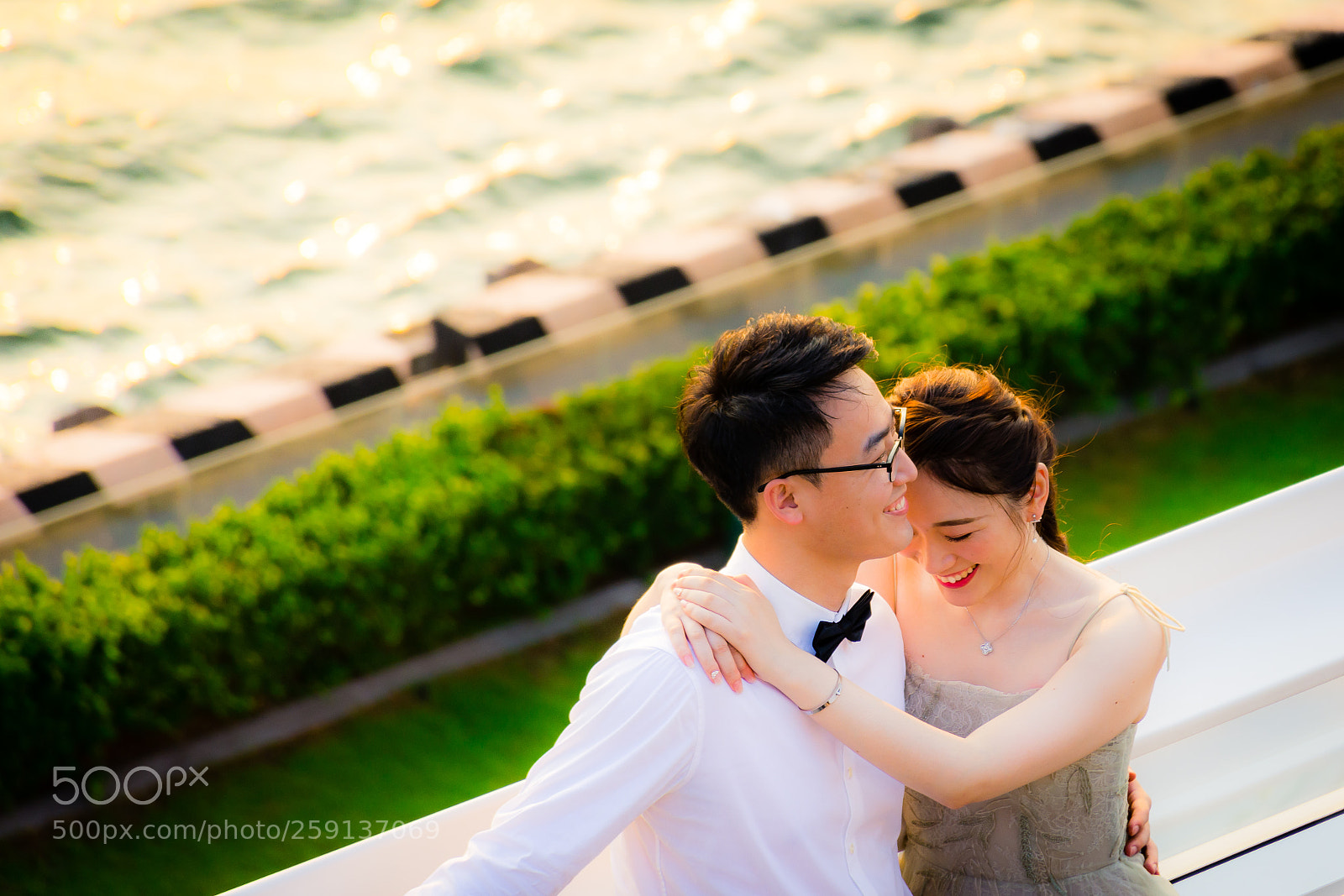 Nikon D7200 sample photo. Sunset couple photography