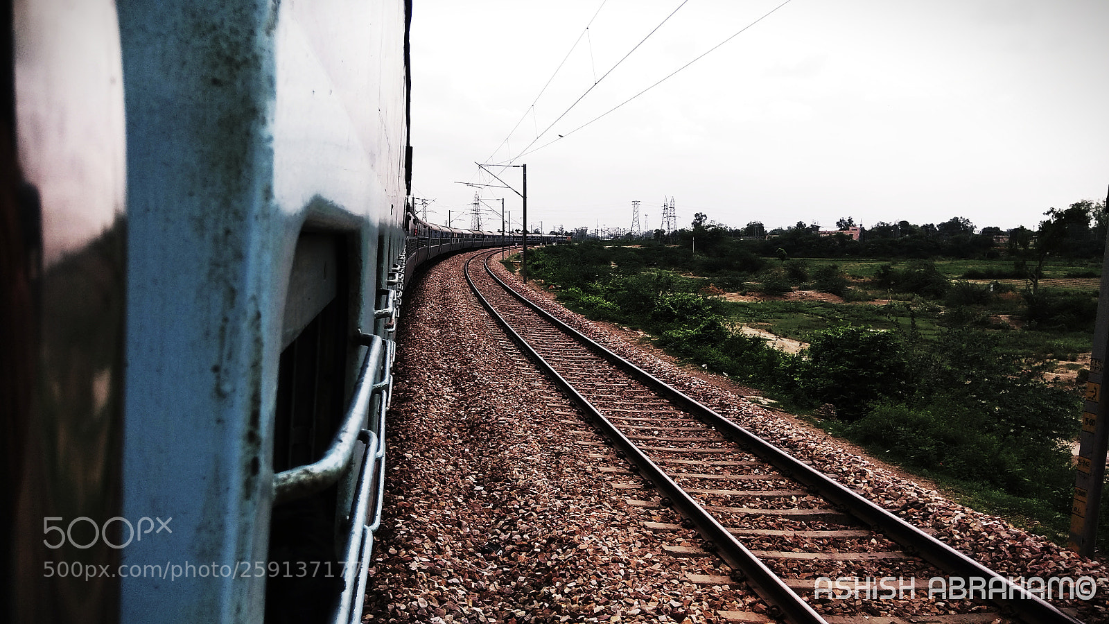 Xiaomi Redmi Note 4 sample photo. "the rail not taken" photography