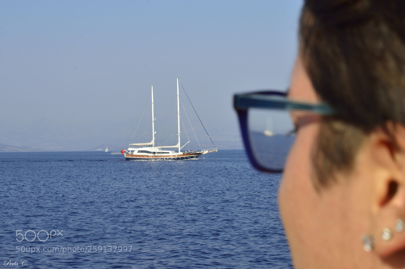 Nikon D3200 sample photo. Look the ship photography