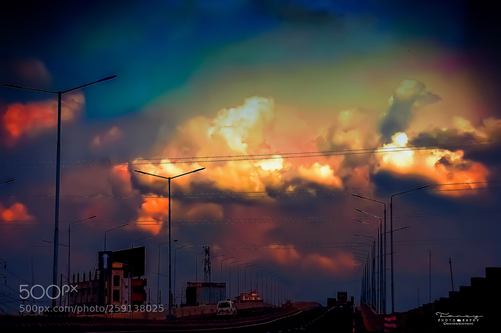 Sony a7 sample photo. The sky is spreading photography