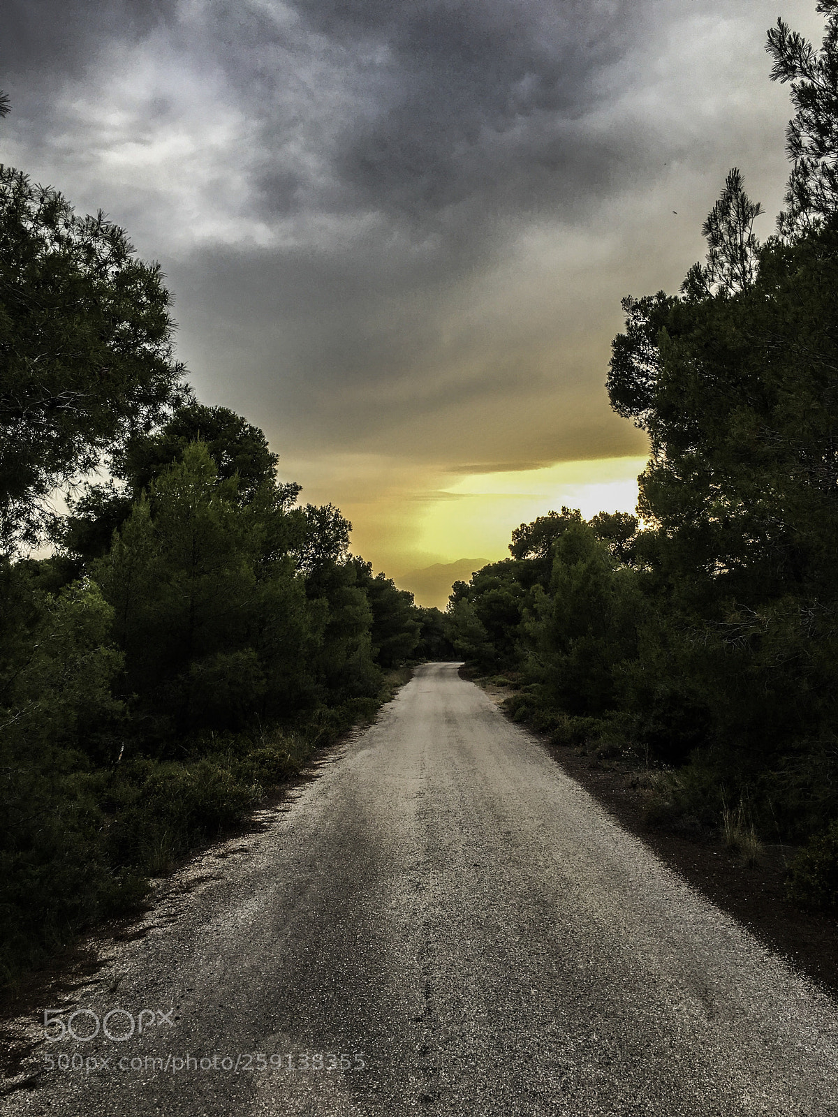 Apple iPhone 6s sample photo. Road in greece photography