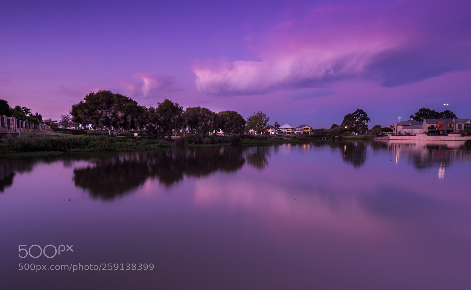 Nikon D750 sample photo. Reflections at dusk. photography