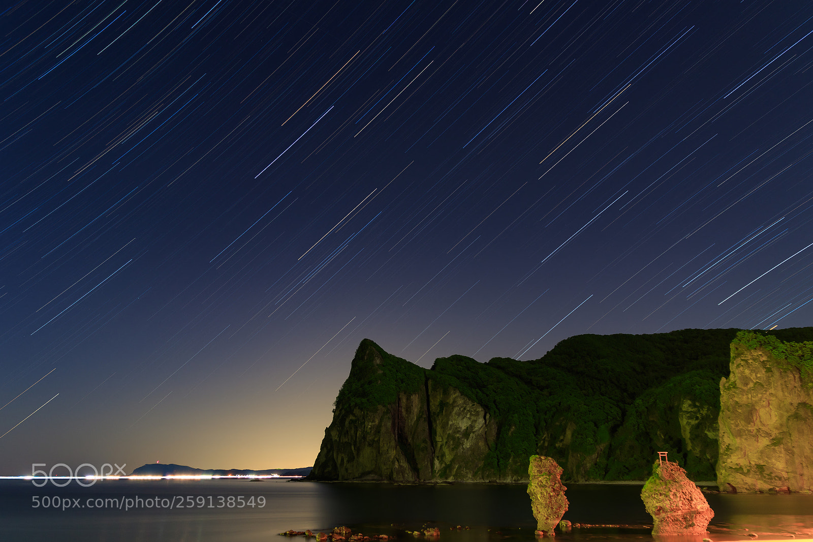 Canon EOS 7D Mark II sample photo. Strange rock and stars photography