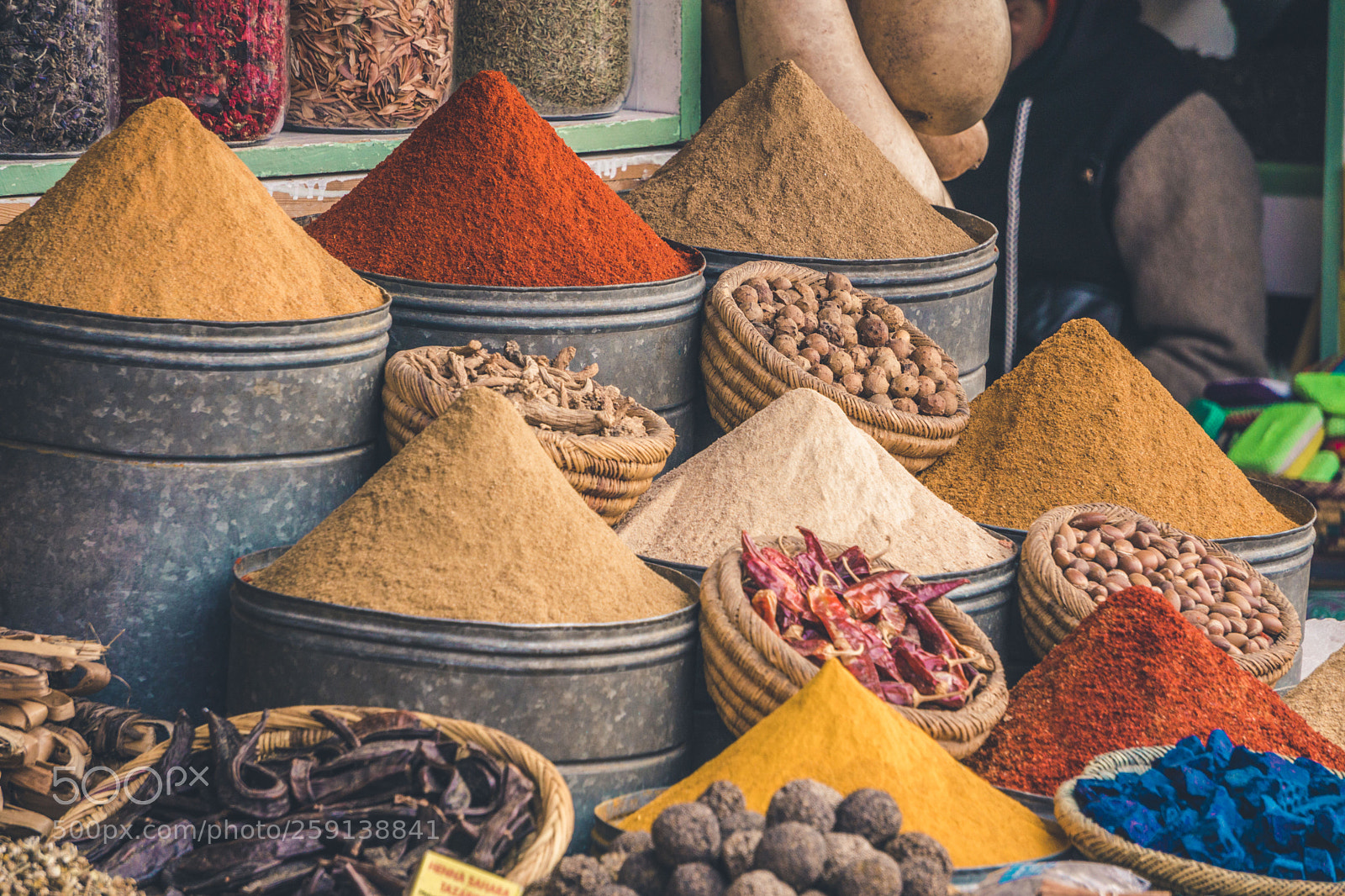 Sony a6000 sample photo. Spice market in morocco photography