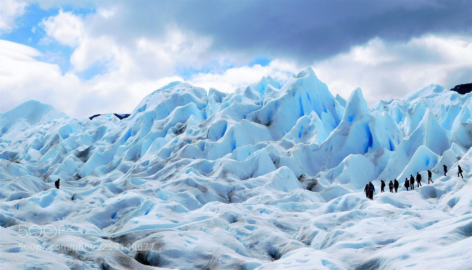 Nikon Coolpix L840 sample photo. Walking over perito moreno photography