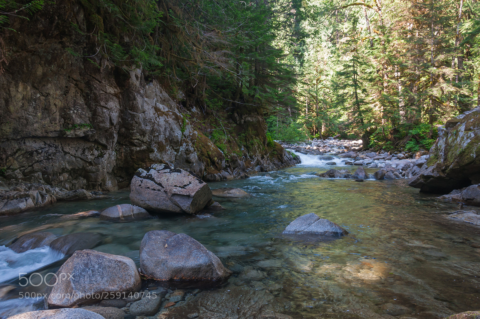 Nikon D90 sample photo. Mountain river photography