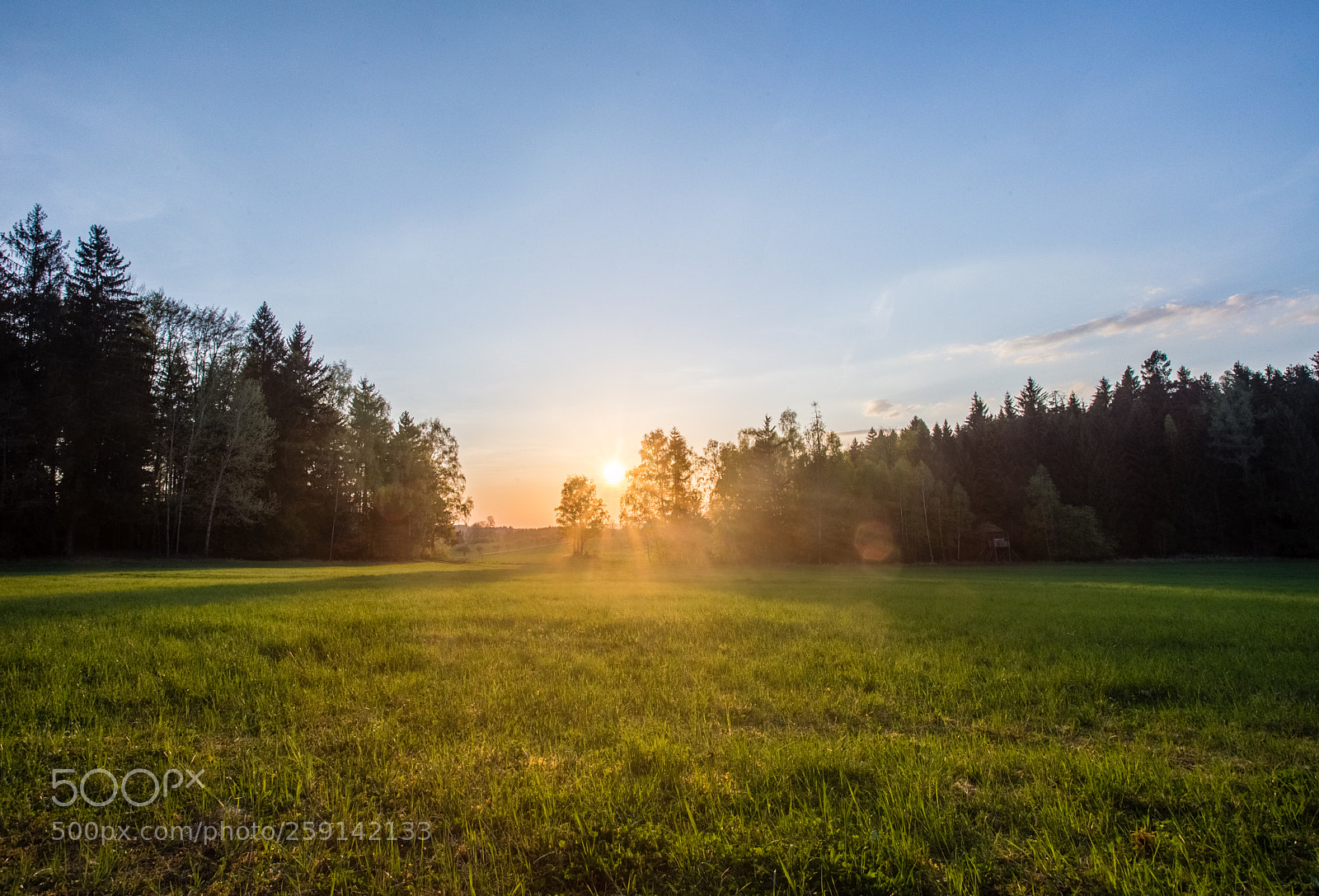 Canon EOS 6D sample photo. Sunset near ratmírov photography