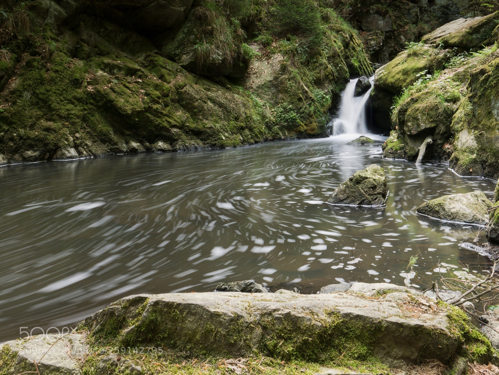 Panasonic Lumix DMC-GX7 sample photo. Waterfall - doubrava - 6 photography