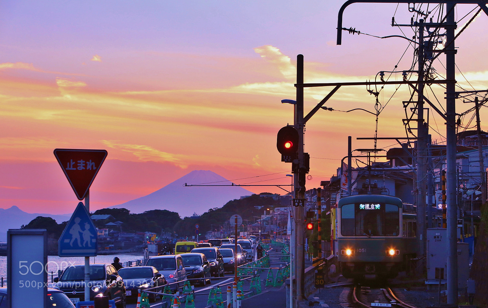 Canon EOS 6D sample photo. Mt.fuji from kamakura photography