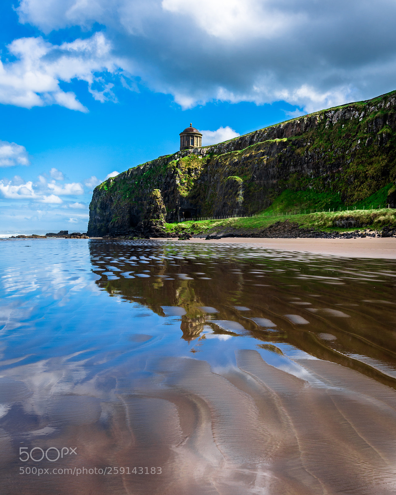 Nikon D7200 sample photo. Mussenden temple photography