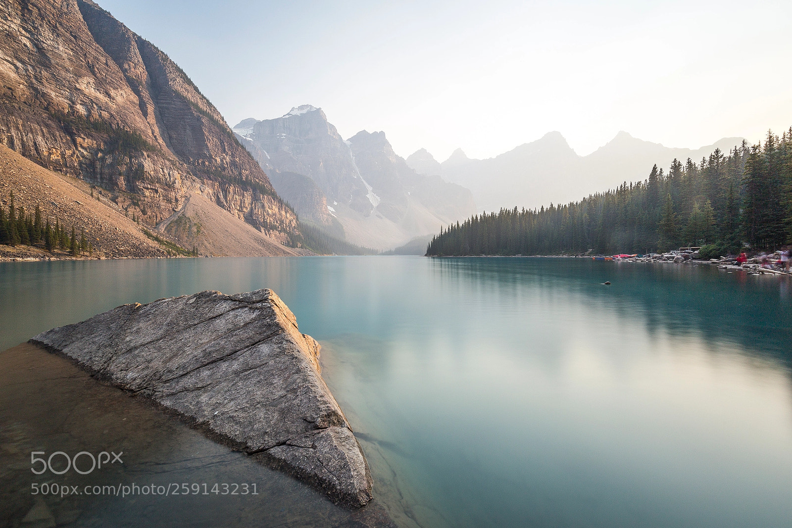 Canon EOS 6D sample photo. Moraine at sunset photography