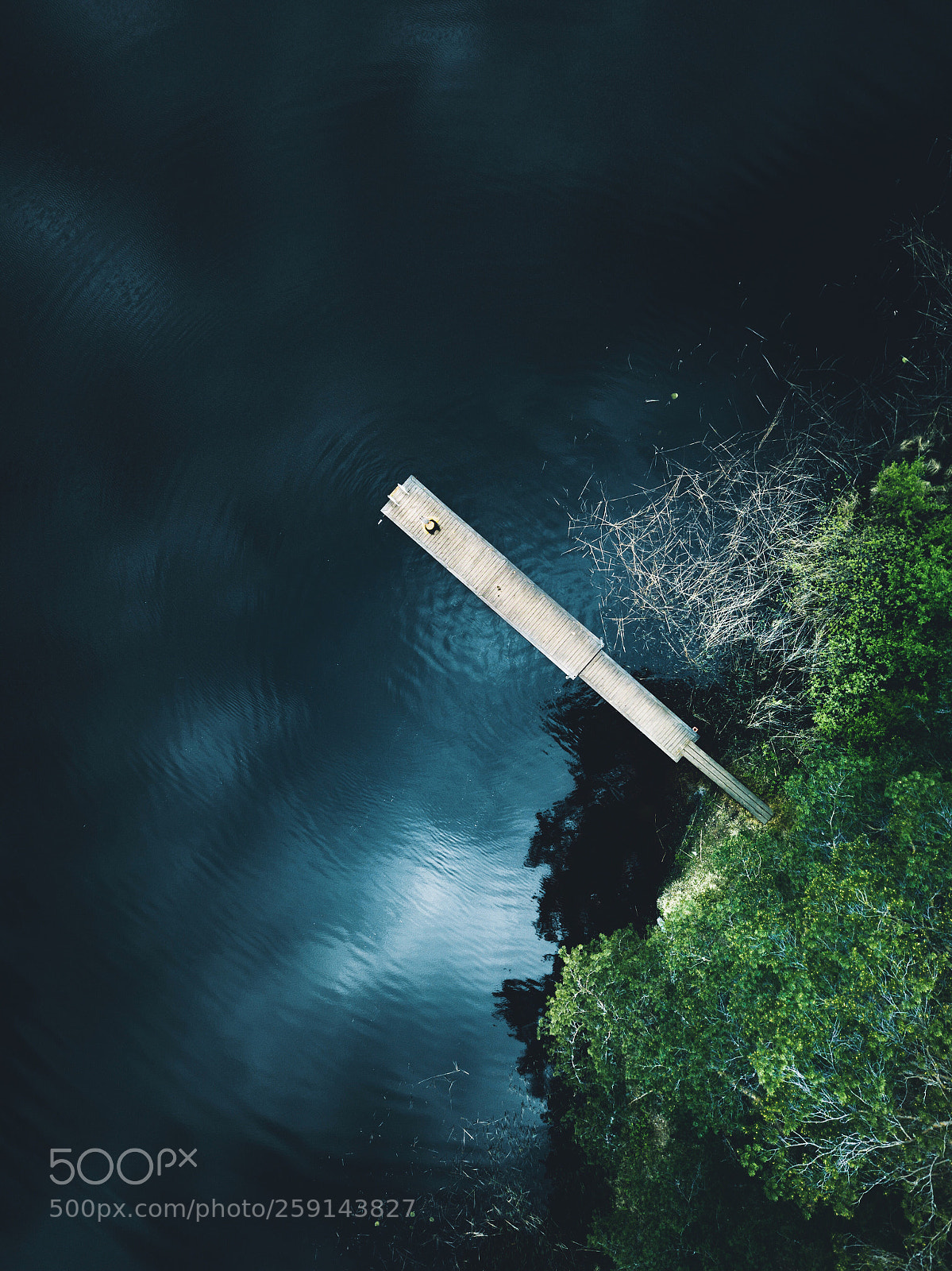 DJI FC220 sample photo. Lake retreat photography