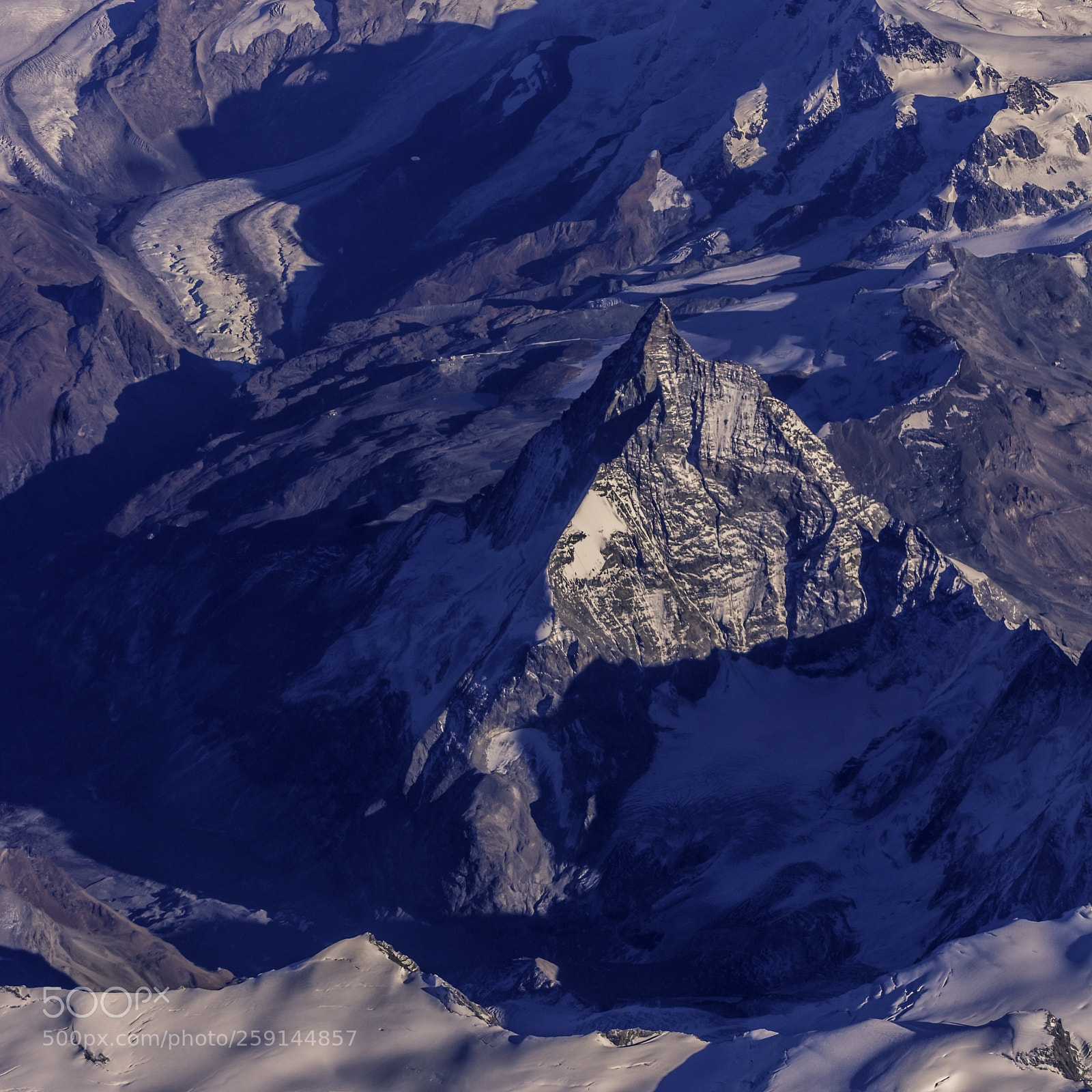 Nikon D7100 sample photo. Zermatt from the sky photography
