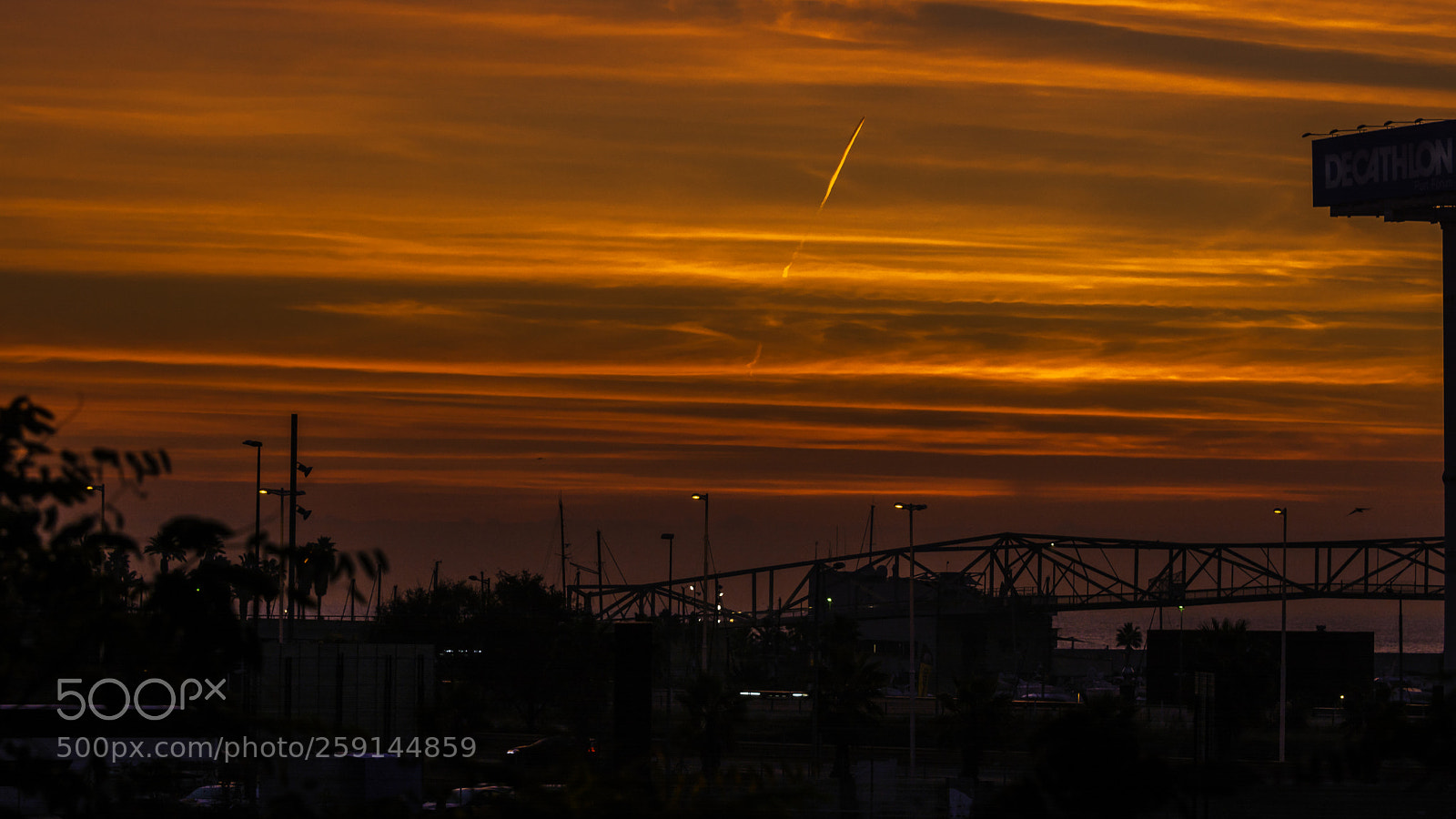 Nikon D7100 sample photo. Red sky photography