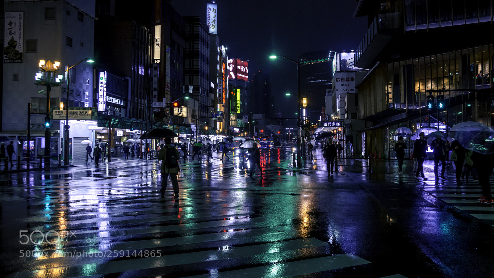 Nikon D7100 sample photo. Tokio street night photography