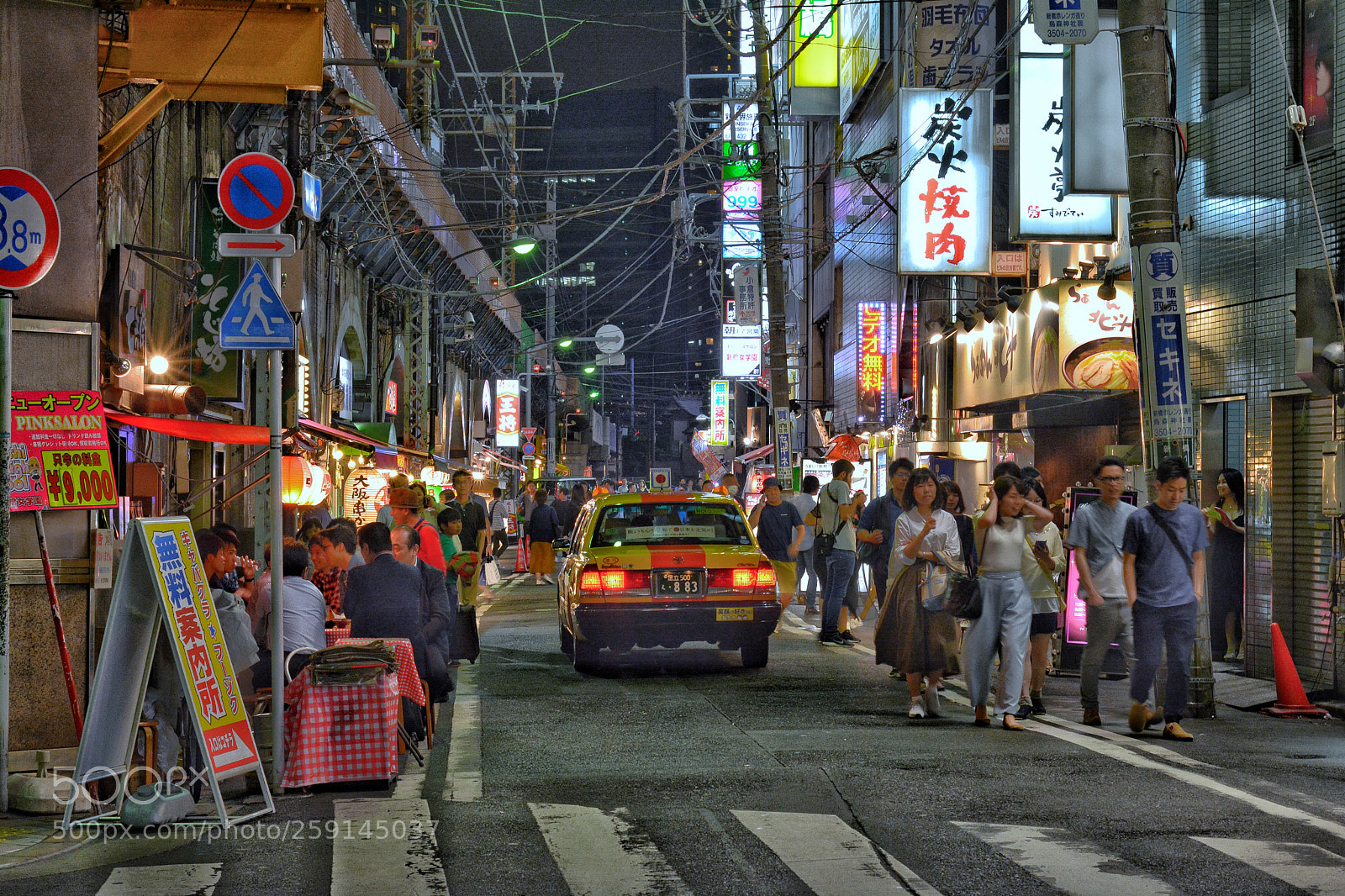 Nikon D7100 sample photo. Shimbashi summer time photography