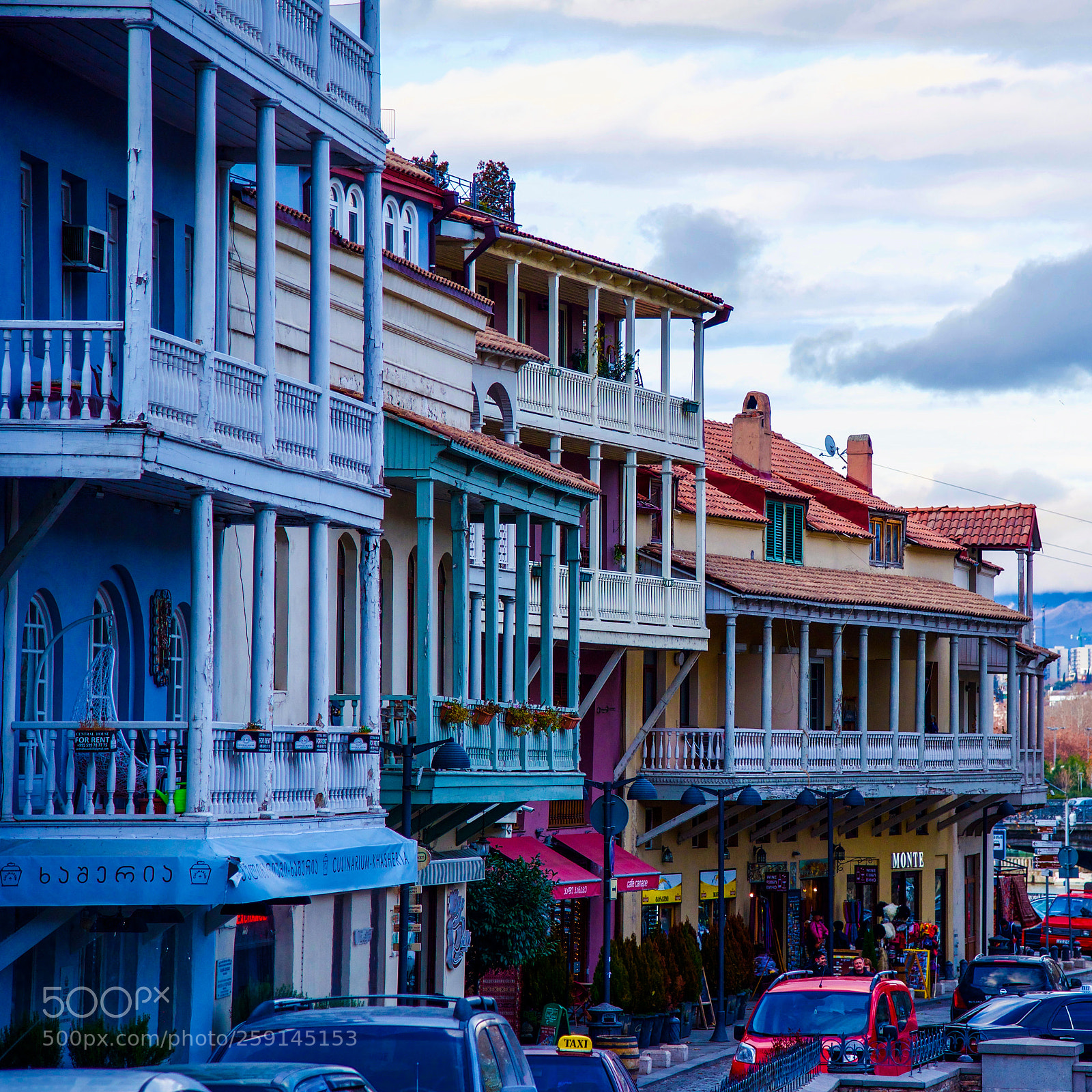 Nikon D610 sample photo. Colourful tbilisi photography