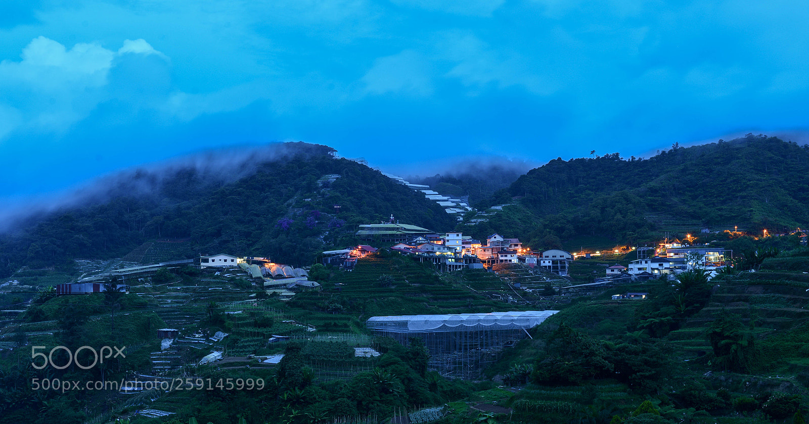 Nikon D610 sample photo. Village in the mountain photography