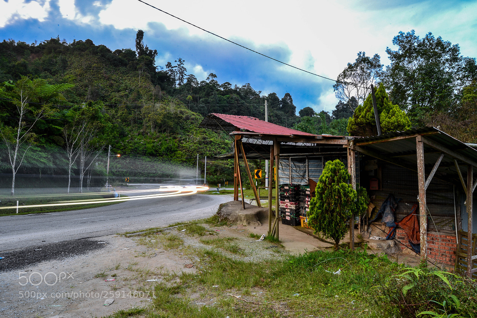 Nikon D610 sample photo. Light trail during sunny photography