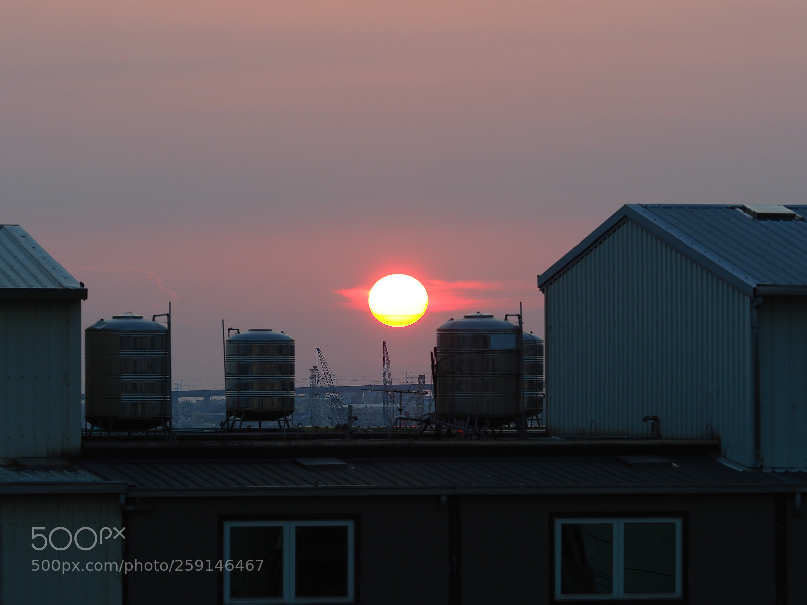 Olympus PEN-F sample photo. Sunset photography