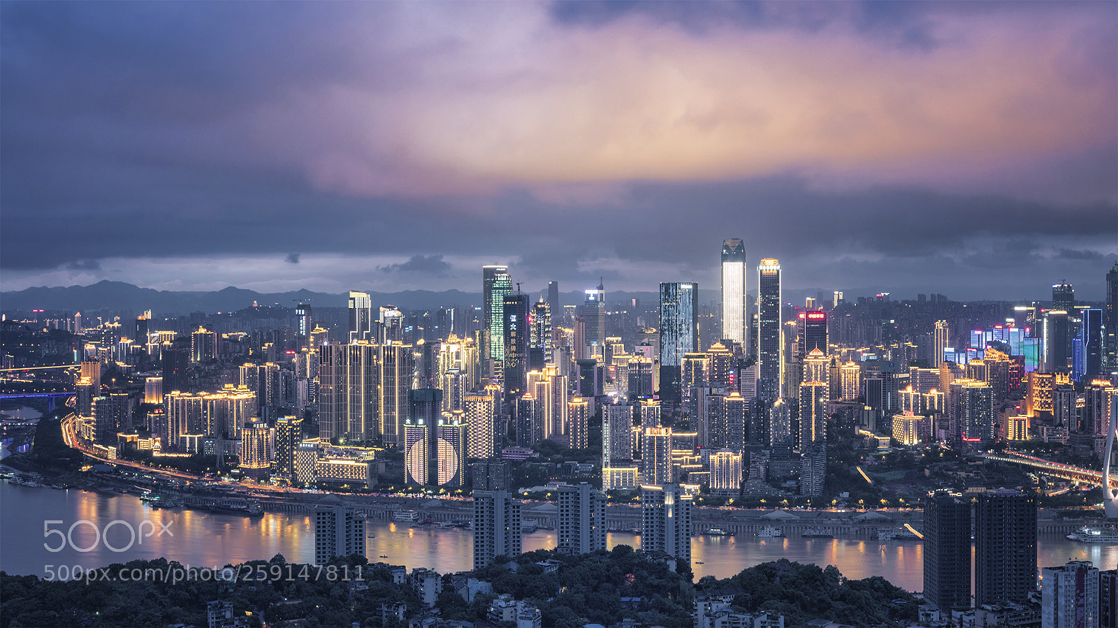 Fujifilm GFX 50S sample photo. 渝中半岛美景 photography