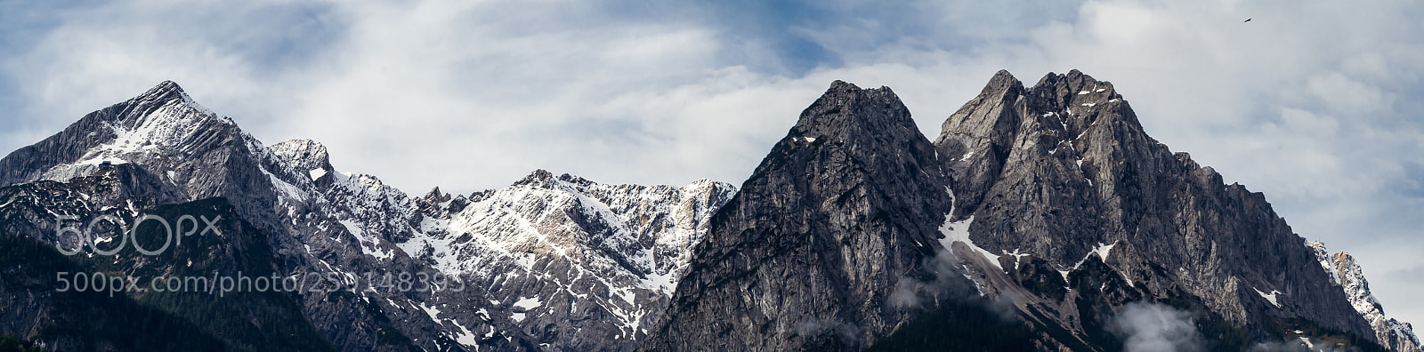 Nikon D3100 sample photo. Zugspitze panorama photography