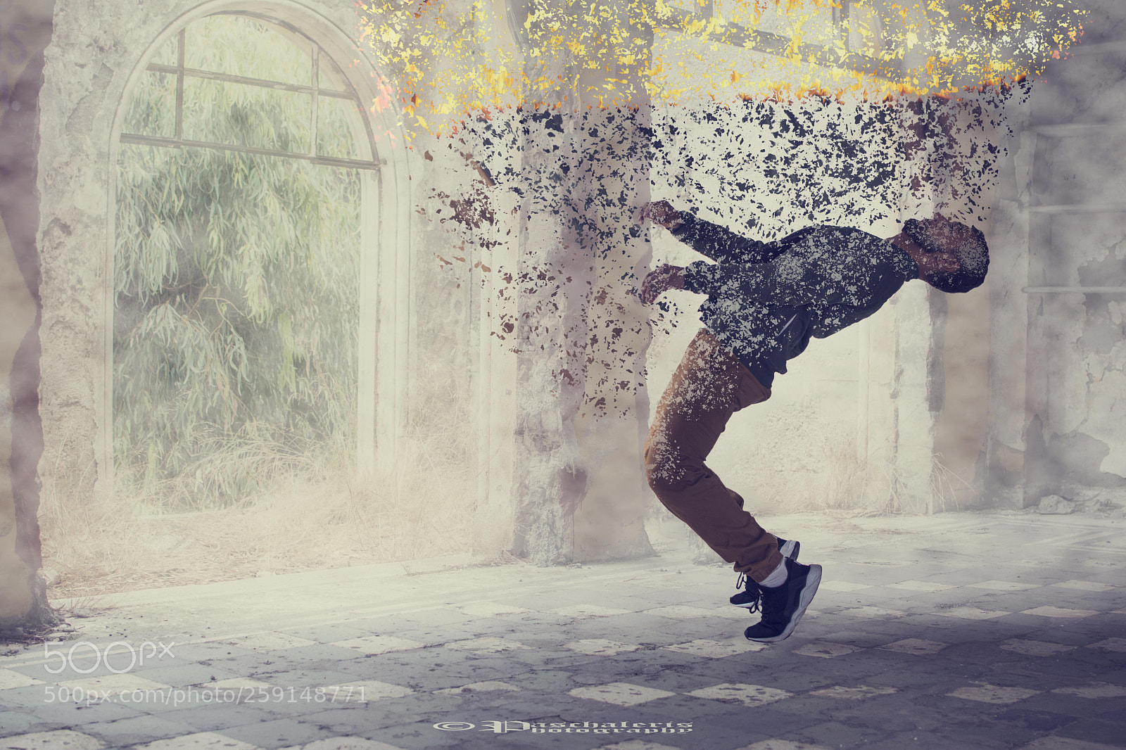 Nikon D3300 sample photo. Falling with dispersion photography