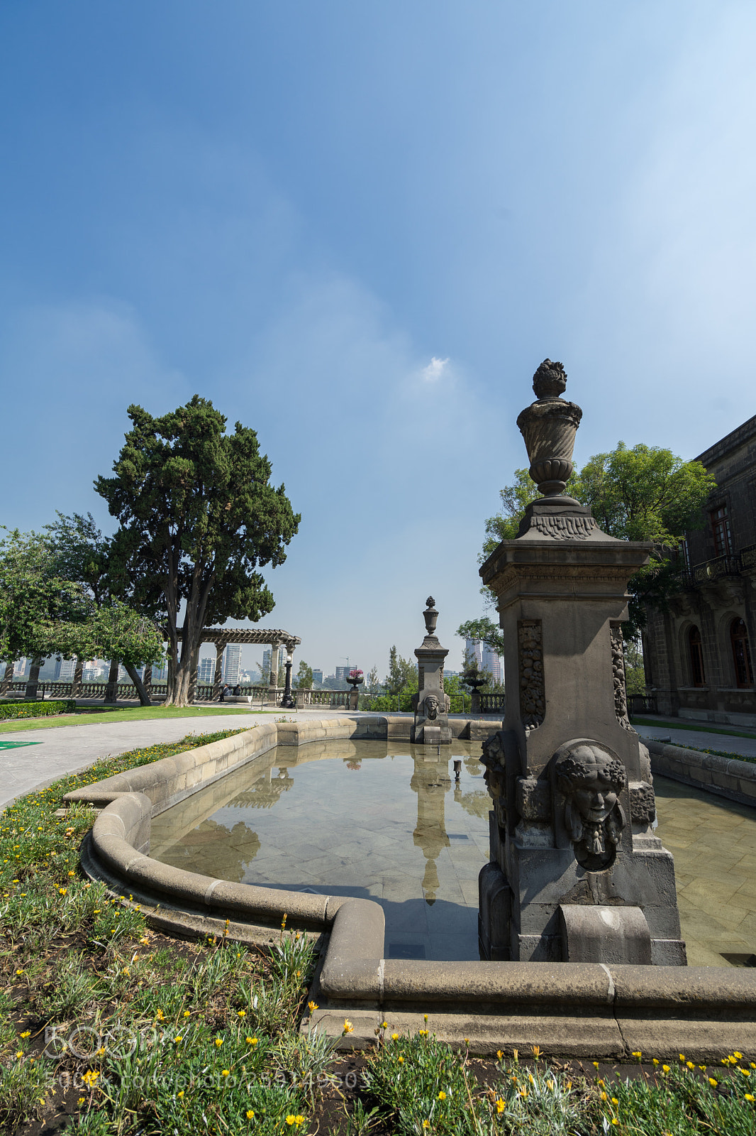 Sony a7 II sample photo. Chapultepec castle´s garden photography