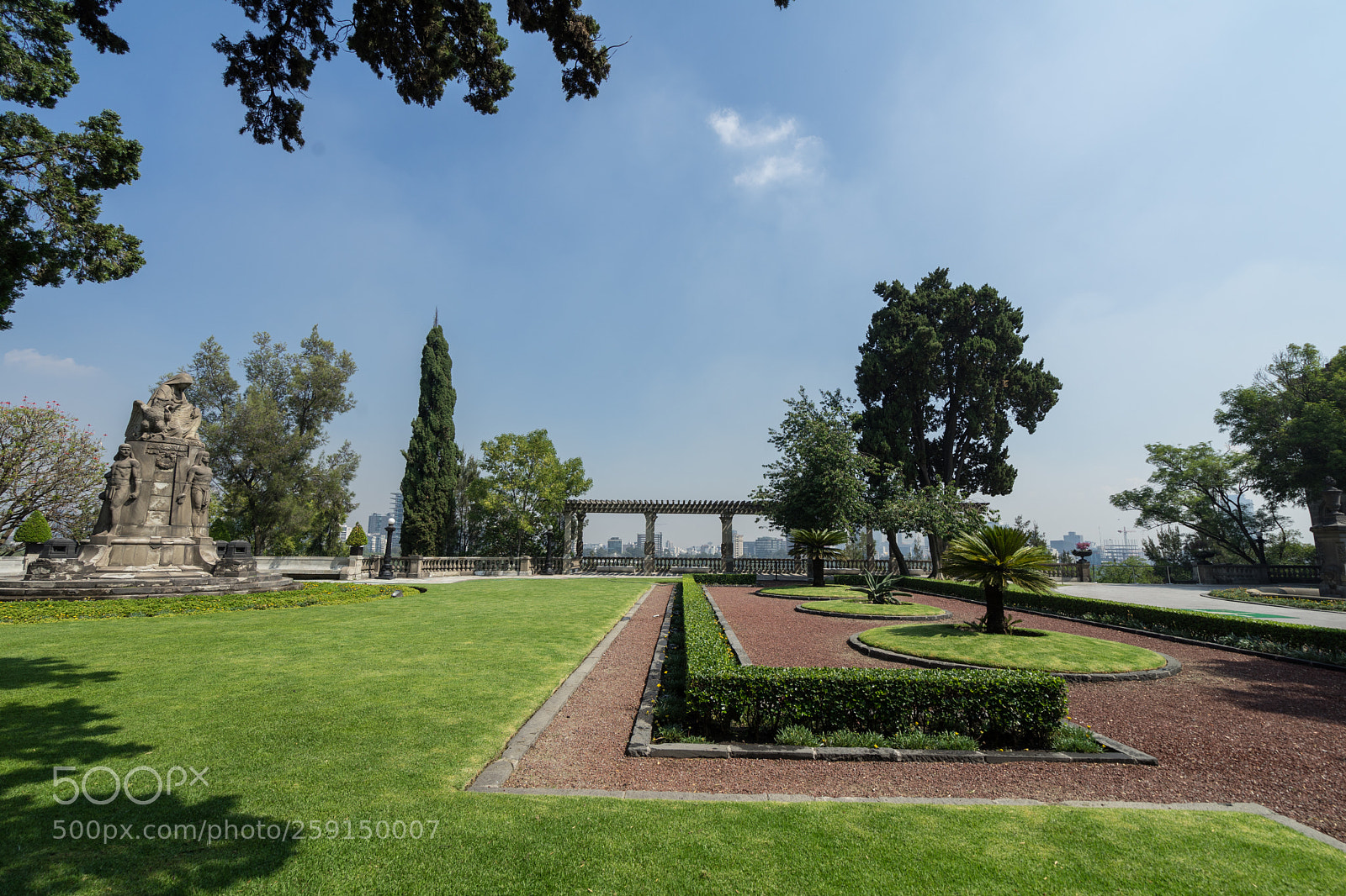 Sony a7 II sample photo. Mexico city skyline chapultepec photography