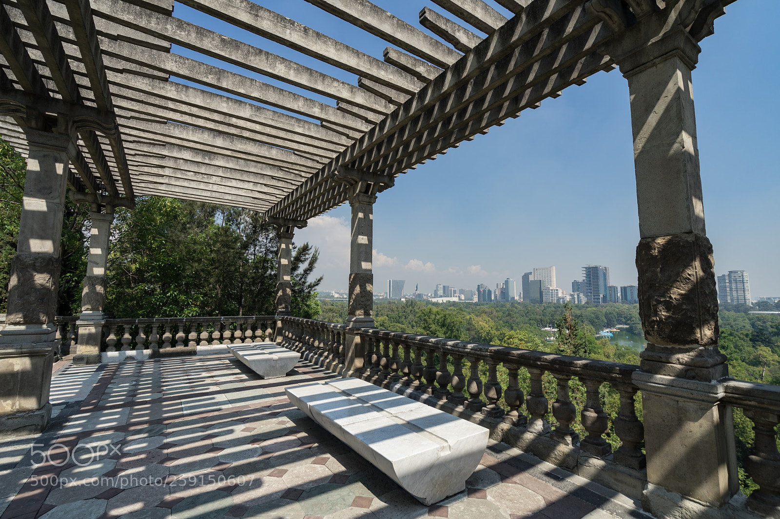 Sony a7 II sample photo. Mexico city skyline shades photography
