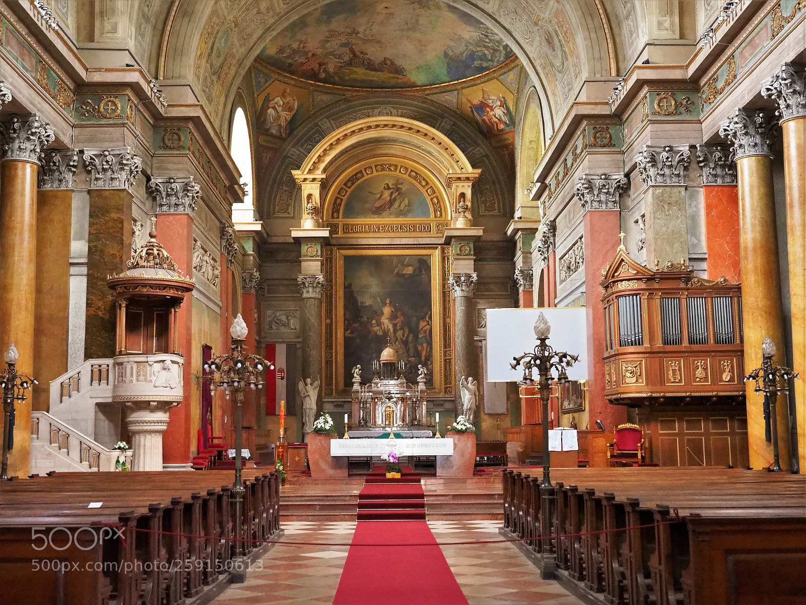 Olympus OM-D E-M1 Mark II sample photo. Eger (hungary) basilica photography