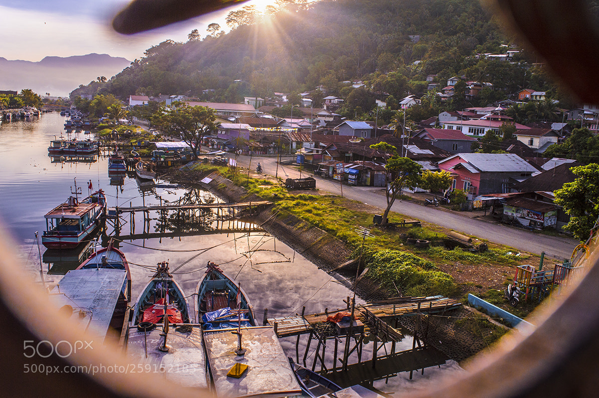 Nikon D3200 sample photo. Sebrang village photography