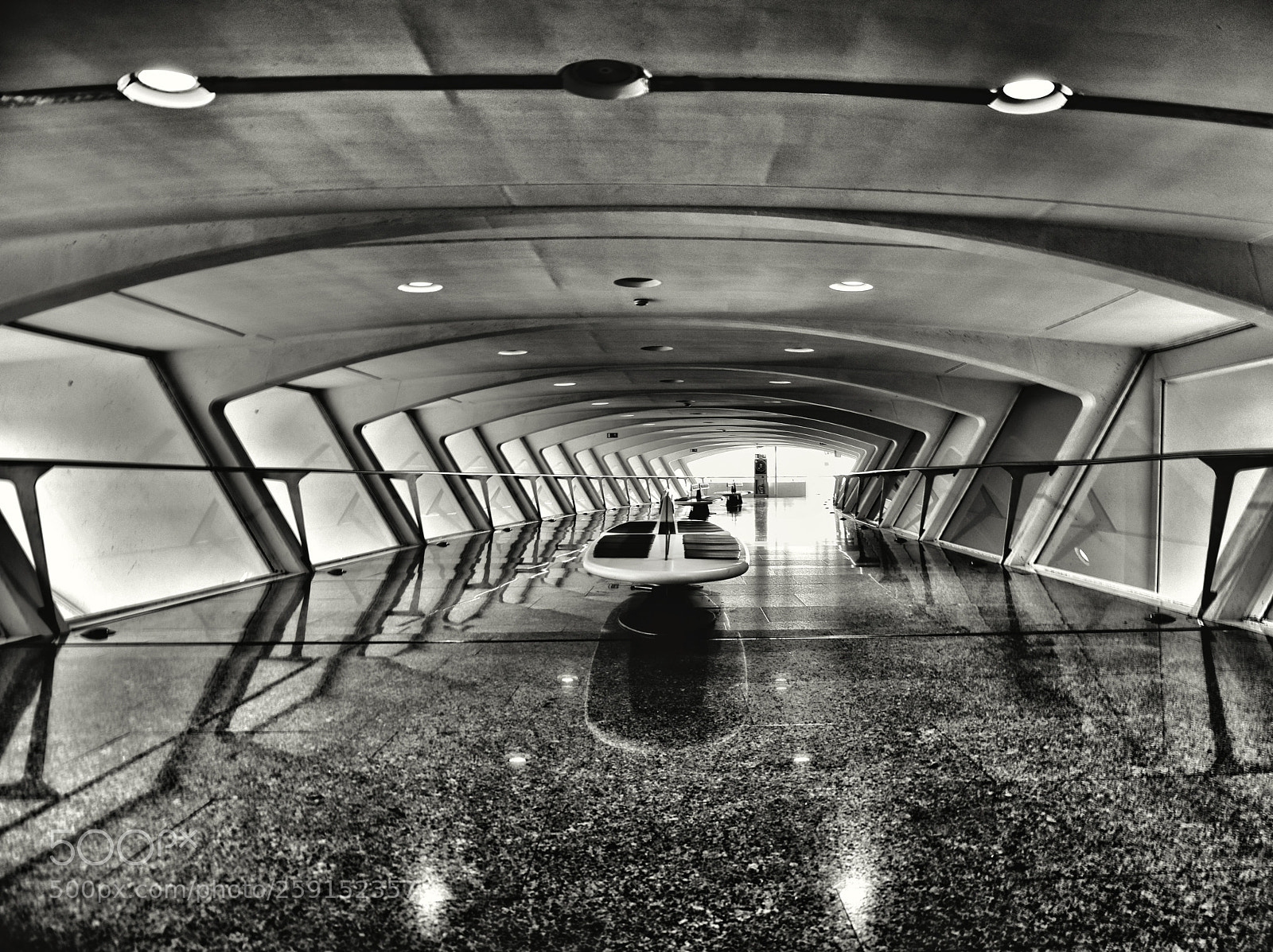Nikon D810 sample photo. Airport bilbao photography