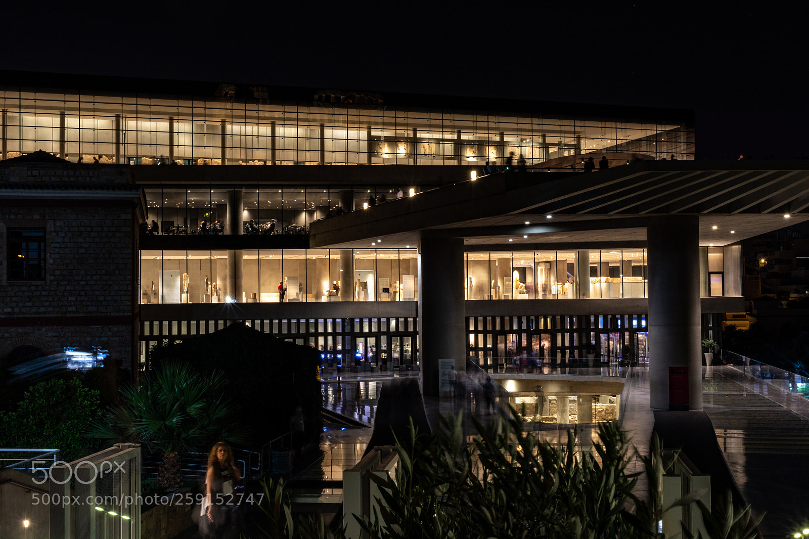 Nikon D5200 sample photo. Acropolis museum photography
