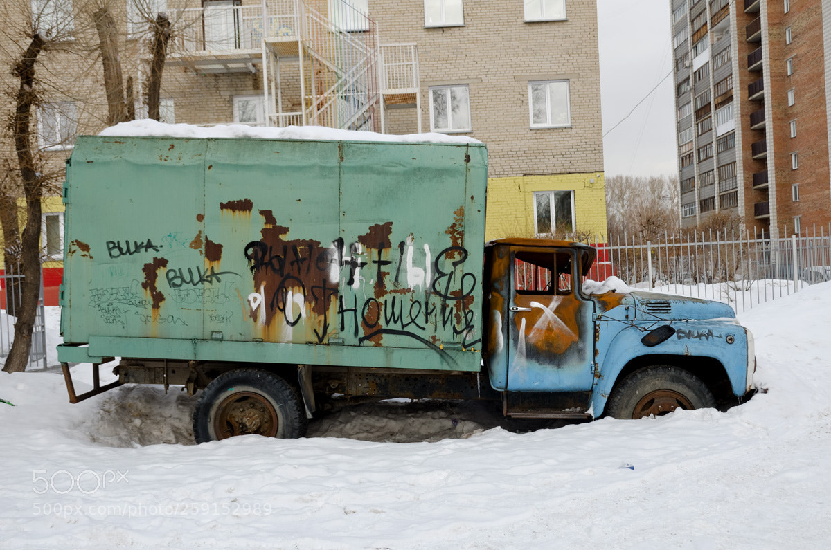 Nikon D7000 sample photo. Старый автомобиль photography