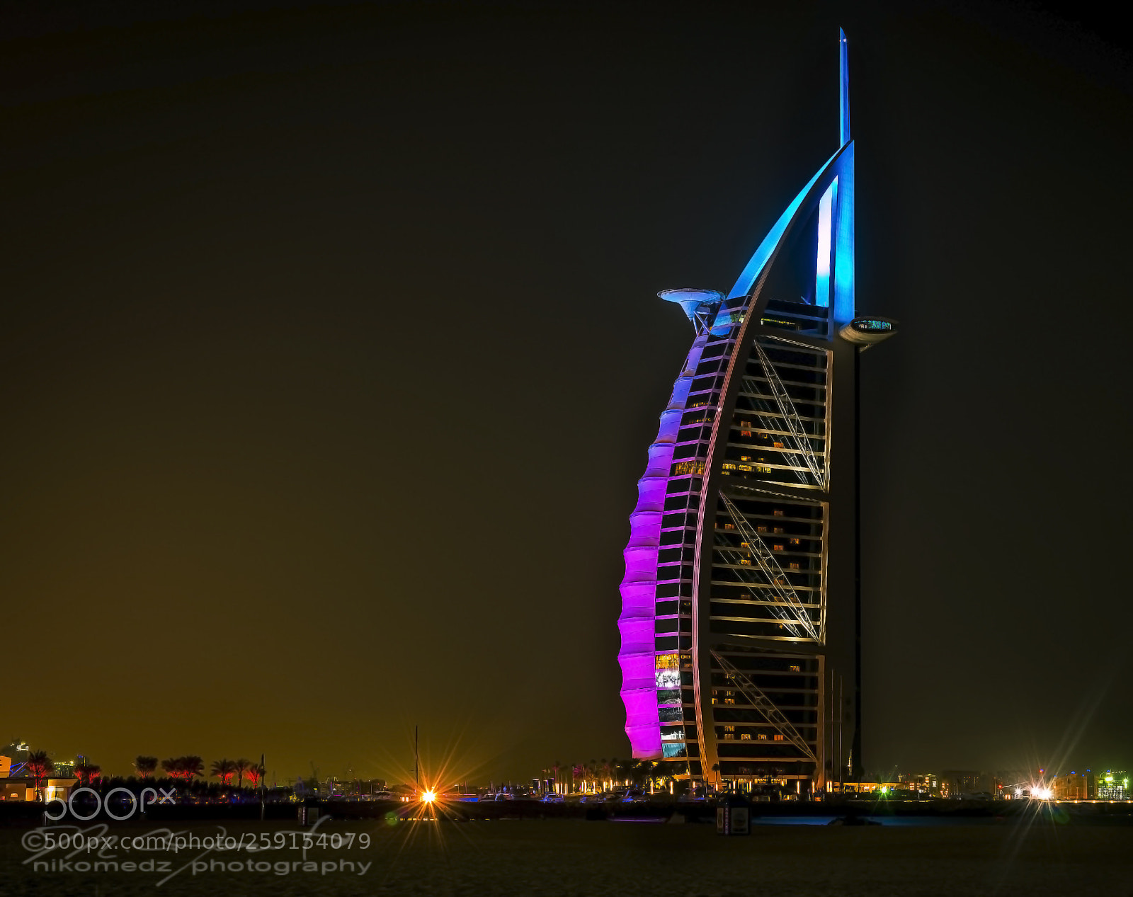 Nikon D750 sample photo. Burj al arab photography