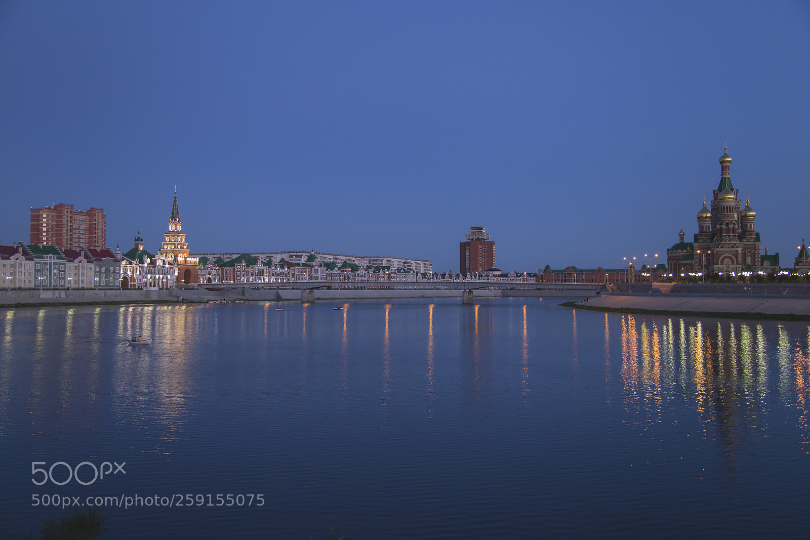 Canon EOS 6D sample photo. Вечерний городской пейзаж. photography