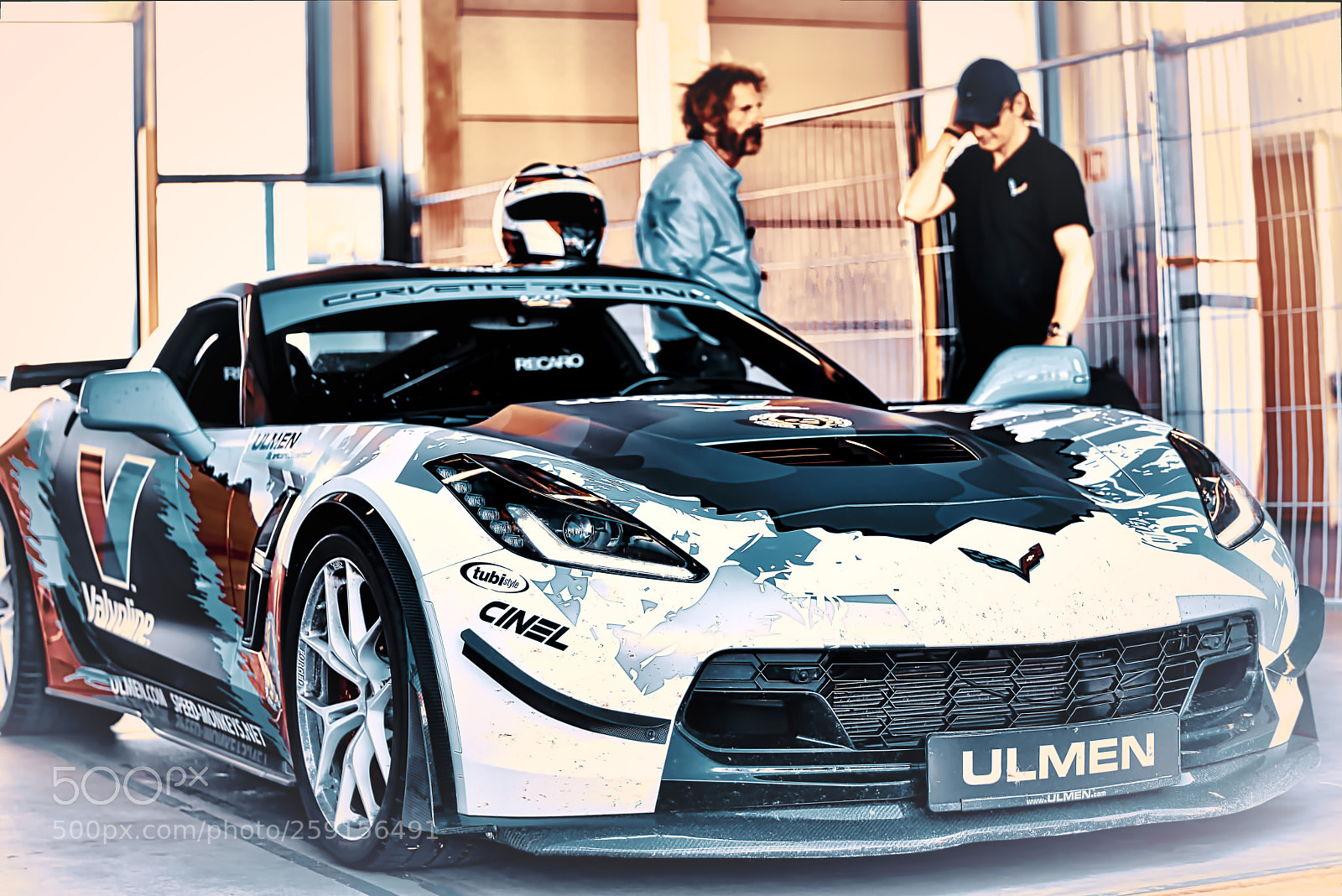 Sony a7R III sample photo. Corvette retro tt circuit photography