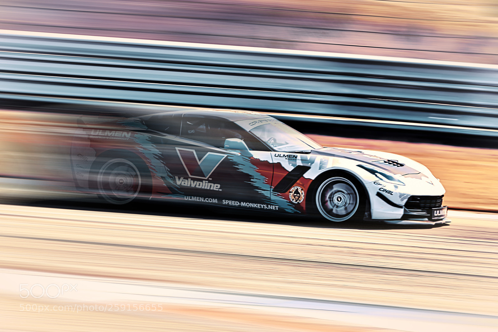 Sony a7R III sample photo. Corvette retro tt circuit photography