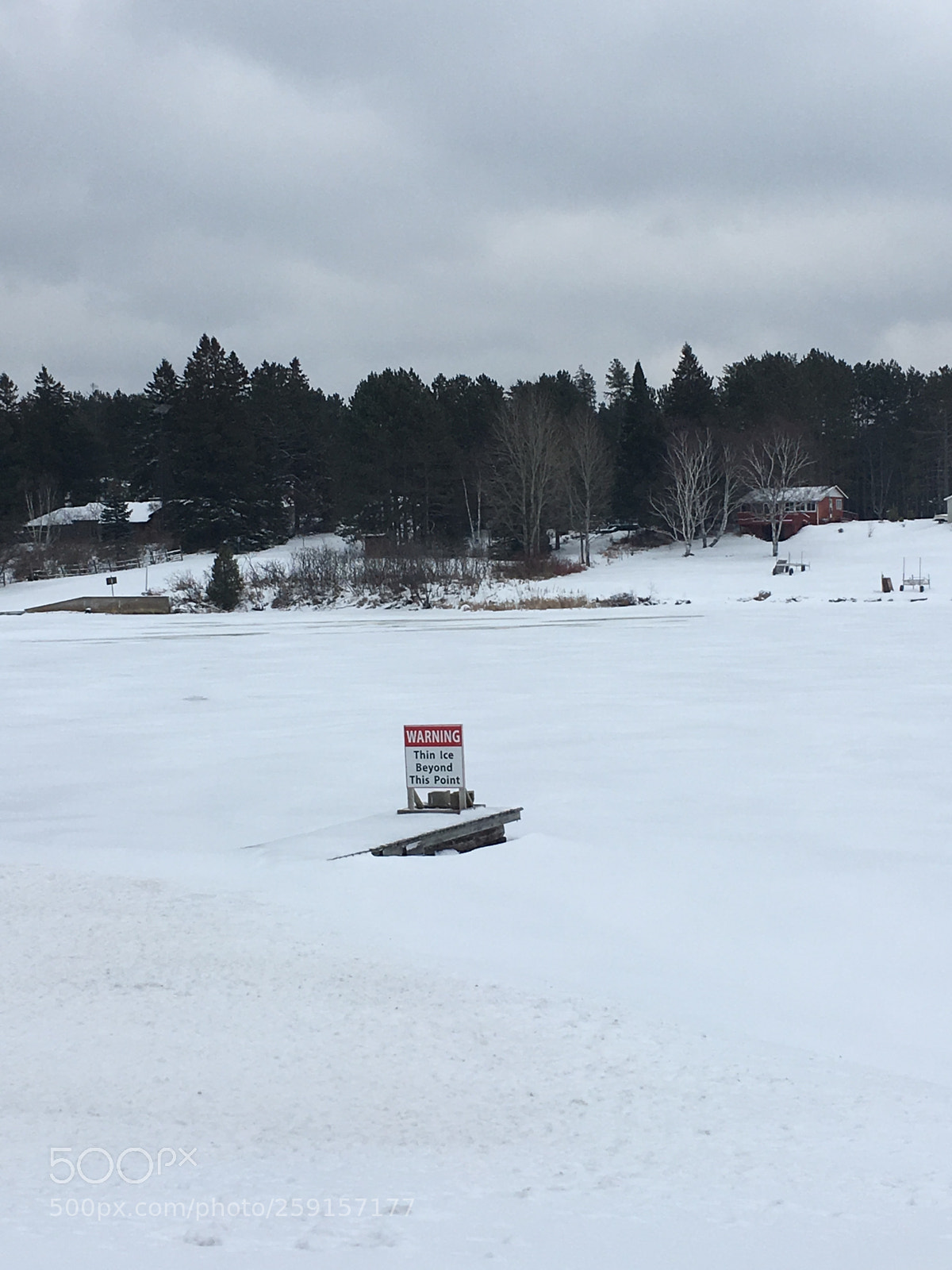 Apple iPhone 6s Plus sample photo. Algonquin snowy lake photography