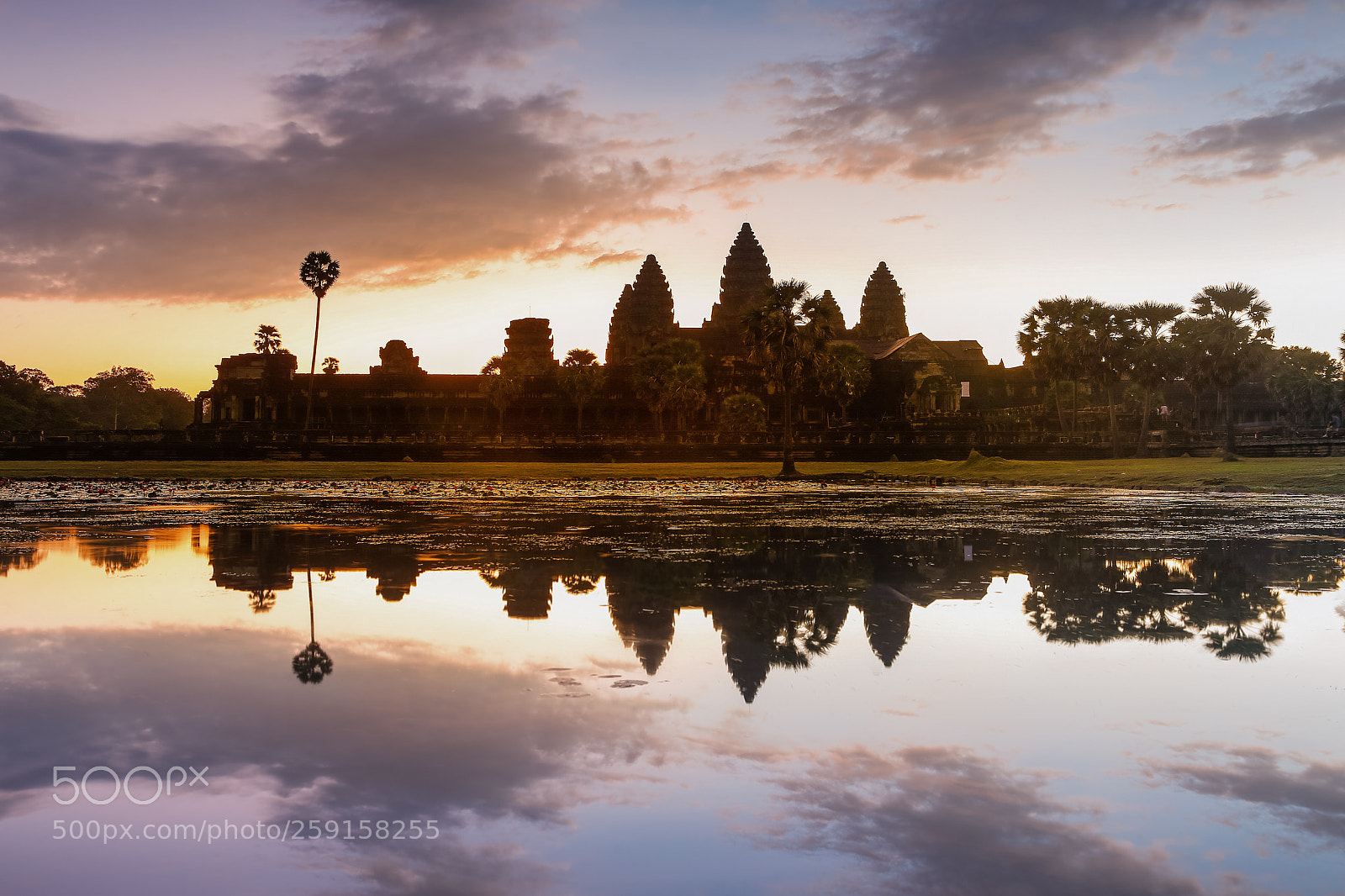 Canon EOS-1D X sample photo. Sunrise at the angkor photography