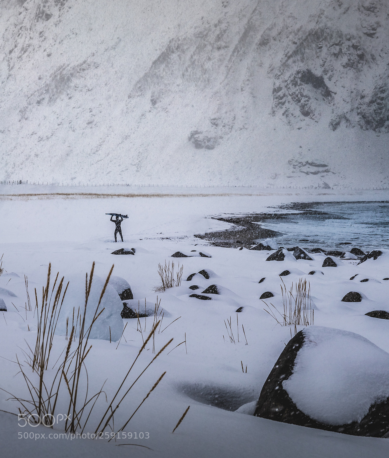 Canon EOS 6D Mark II sample photo. Arctic surfer - unstad photography