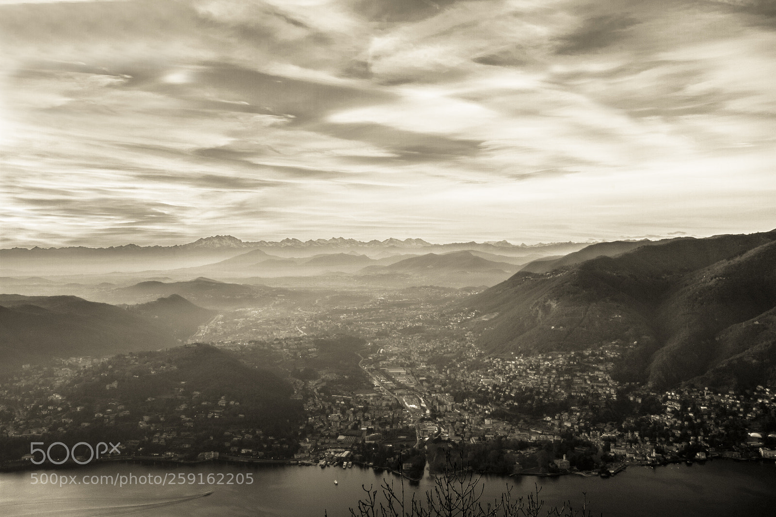Canon EOS 7D sample photo. View of como lake photography