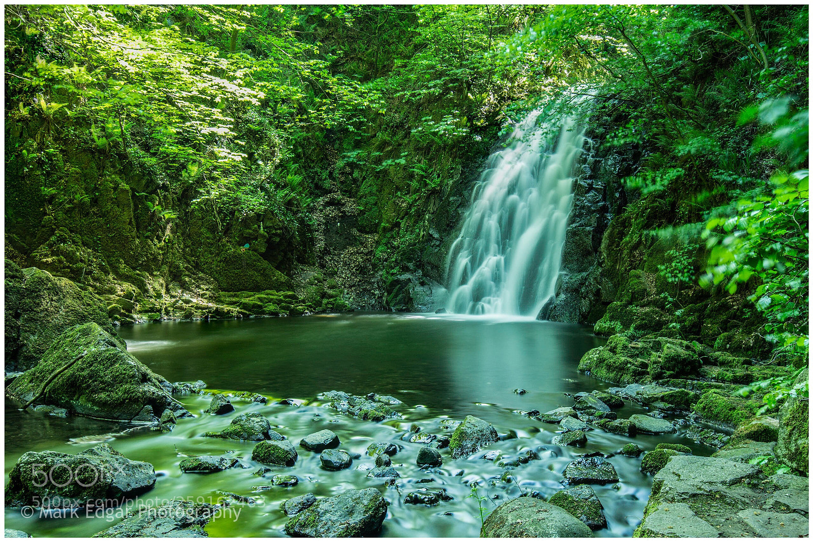 Nikon D7100 sample photo. Glenoe waterfall, northern ireland  photography
