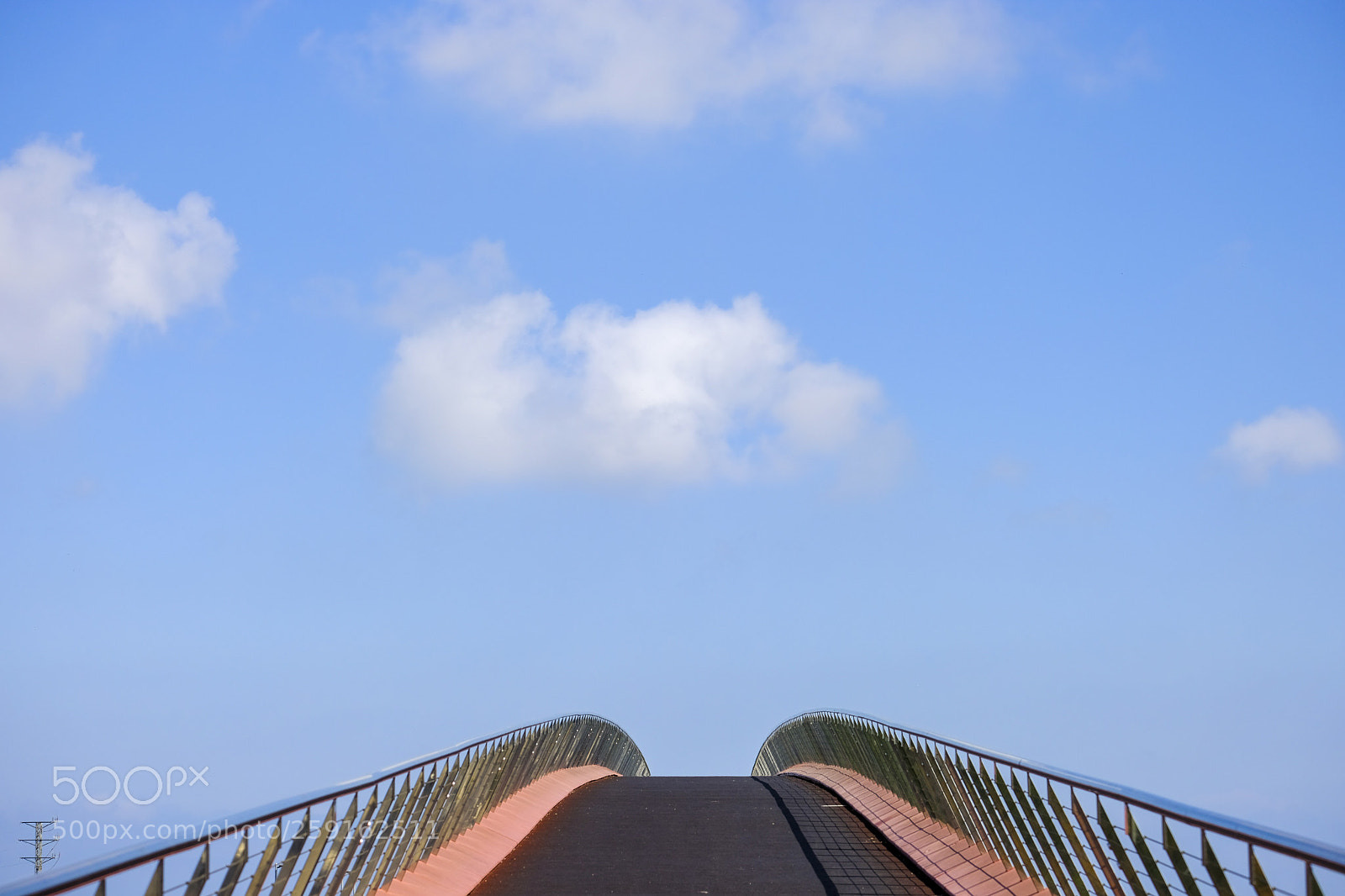 Fujifilm X-T2 sample photo. Bridge and sky photography