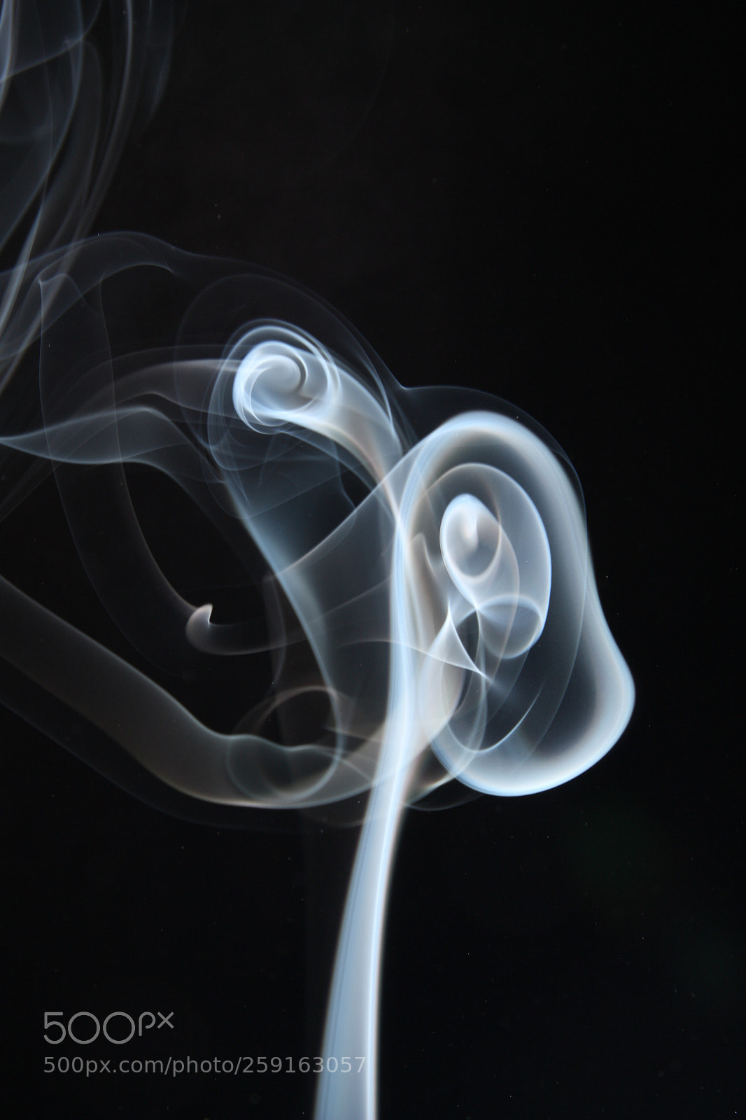 Canon EOS 450D (EOS Rebel XSi / EOS Kiss X2) sample photo. Smoke swirl photography