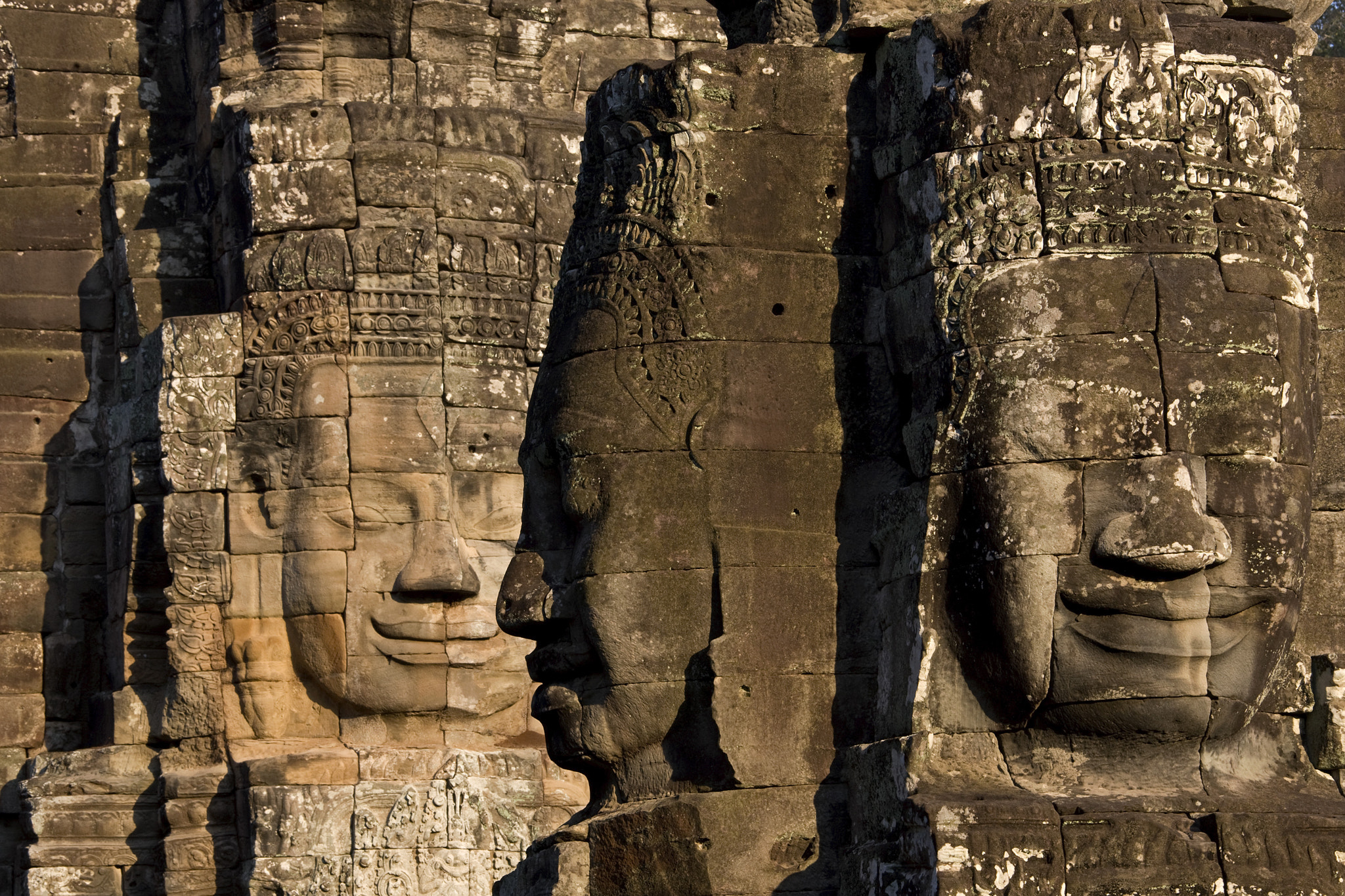 Canon EOS-1Ds Mark III sample photo. Cambodia, bayon temple photography